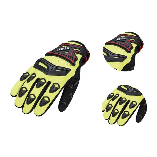 Microfiber Synthetic Leather Pad Palm Covert Tactical Safety Work Wholesale Touch Screen Anti Vibration Impact Mechanics Gloves