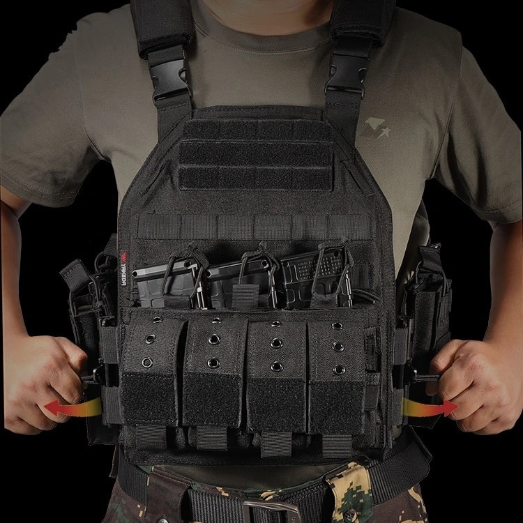 Quick Release Adjustable Millitary Gear Molle System Reinforced Insert Plate Carrier Armor Ballistic Bulletproof Tactical Vests