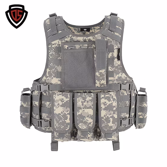 Double Safe Plate Carrier Air Soft Black Tactical Bulletproof Vest