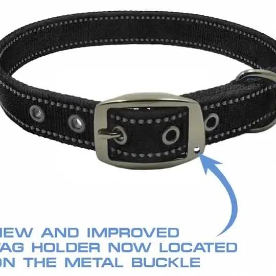 Pet High Quality Airtag Reflective Adjustable Nylon Custom Dog Collar Airtag Dog Collars Accessories Luxury