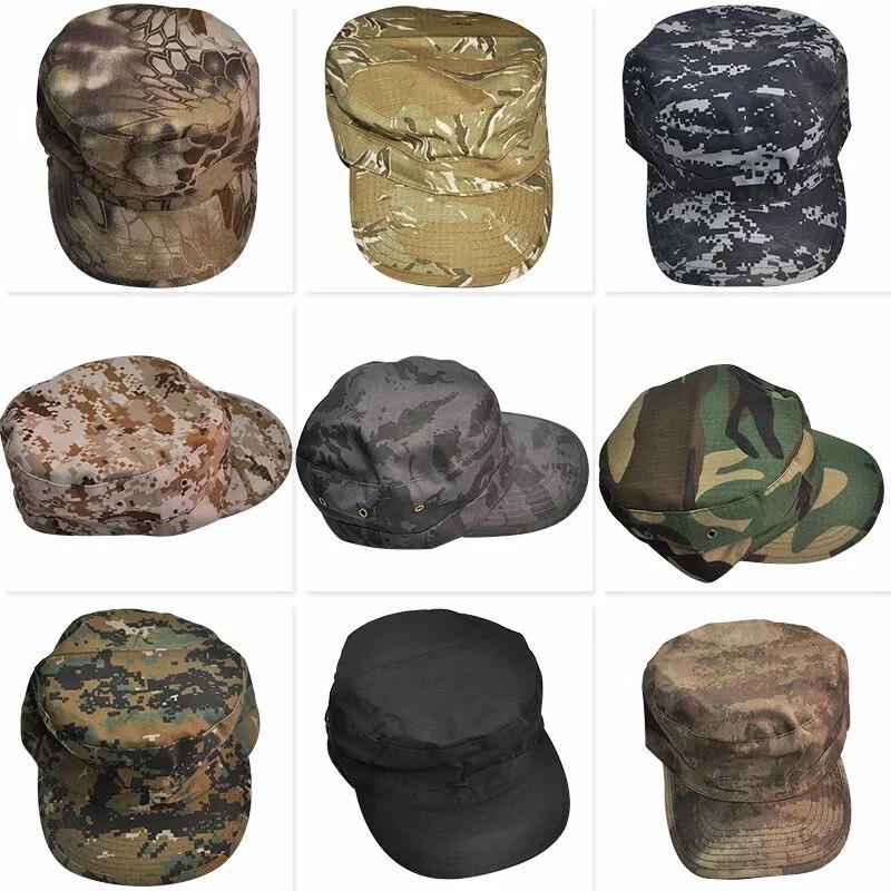 Soft Comfortable Full Fabric Army Style Uniform Hat Tactical Baseball Cap