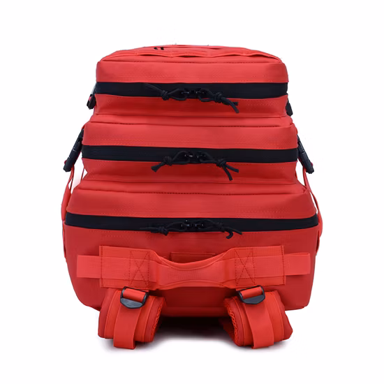 Mochila militar tática à prova de balas de poliéster 3p pequena para caminhadas à prova d'água