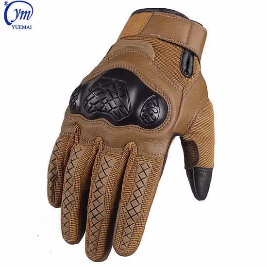 Luvas táticas masculinas de dedo inteiro para trabalho ao ar livre, esportes, motocicleta, ciclismo, tiro, caça, caminhadas, acampamento, escalada Luvas Guantes