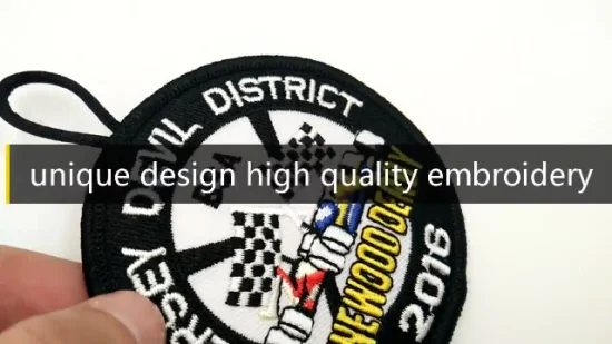 Patches bordados no atacado remendos de tecido acessórios táticos para vestuário