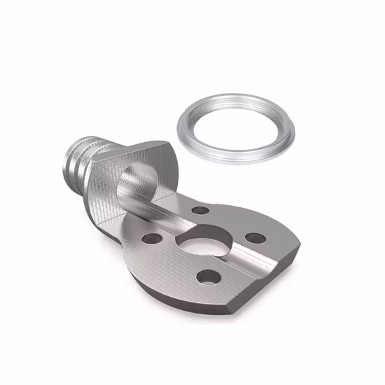 Preço de fábrica Serviço de torneamento CNC Peça de usinagem de plástico de alumínio Lanterna tática LED Acessórios