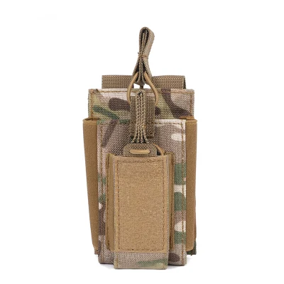 Mochila de acessórios táticos de nylon militar Molle para fãs ao ar livre