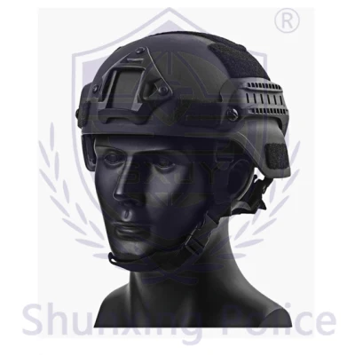  Nij Iia.  Capacete tático balístico militar à prova de balas 44/9 mm para polícia militar PE/fabricado em Mich