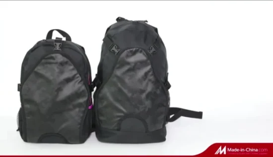 Mochila de alta qualidade colorida durável à prova d'água de grande capacidade de fábrica da China Mochilas fortes e pacotes de dia para meninos e meninas